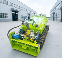 Robot de dragage pour boues lourdes 150m3h avec projecteur LED intégré pour bassin de déchets d'usine chimique