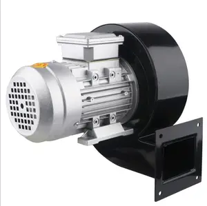Alta eficiência pequeno poder dianteiro impulsor espiral filtro ar ventilador centrífugo ventilador Foshan