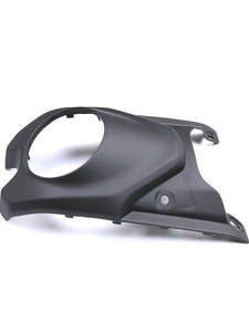 Accessoires de moto Ducati Hypermotard 950 modifiés en fibre de carbone : Garde-boue latéral et cache-guide en carbone pur - Product Image 4