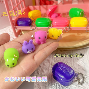Juguetes Mini Mochi Squishy al por Mayor 2025, Recuerdos para Fiestas de Halloween y Navidad, Caja de Regalo, Llavero, Juguetes Kawaii para Aliviar el Estrés - Product Image 4