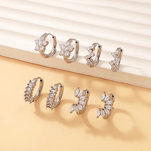 Корейские модные дизайнерские позолоченные украшения из нержавеющей стали для свадьбы - Product Image 3