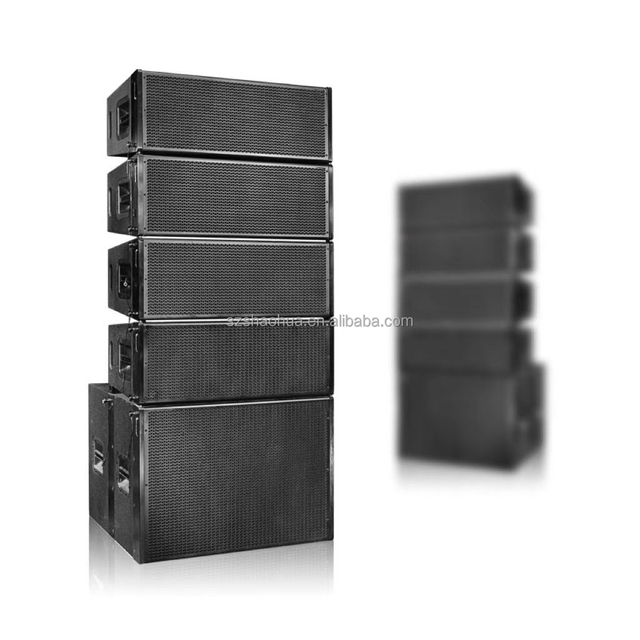 2100B Dual 10 Inch 2 Ways Passive Line Array Speakers Pro Audio Active Sound System PA Speaker for Stage
