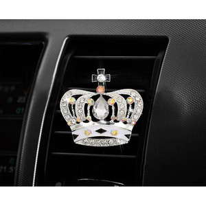 Car Air Conditioner <strong>Vent</strong> <strong>Clip</strong> Air Freshener Auto Interior Bling Diamond Crown Decoration Car Aroma <strong>Diffuser</strong> - Product Image 2