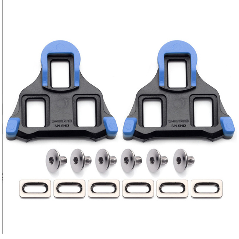 Blue lock plate 2 angle 1 pair-applicable to Shimano lock pedal