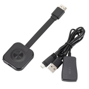 ดองเกิลเชื่อมต่อหน้าจอไร้สาย <span class=keywords><strong>Mirascreen</strong></span> W13 ตัวส่งสัญญาณวิดีโอ HDMI ไร้สาย สำหรับเชื่อมต่อโทรศัพท์กับทีวีหรือโปรเจคเตอร์ - Product Image 3