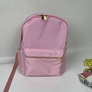 Sac à dos en nylon personnalisé avec lettres en chenille pour le sport, pour femmes, hommes et enfants, sac <span class=keywords><strong>d</strong></span>'école, sac à langer, sac de voyage à bandoulière – Vente en gros - Product Image 4