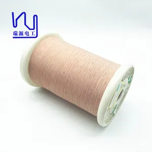 USTC Enamelled Silk Covered Litz Wire White 0.10 mm x 95 Twisting Insulated Winding Litz Copper Wire