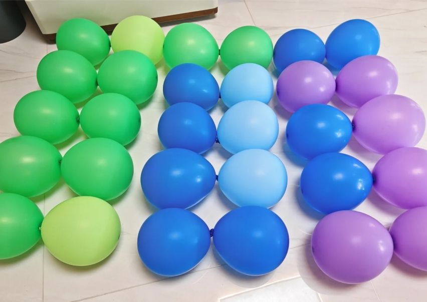 High Quality 10inch Helium Latex Balloon with Linking Tail Pastel Party Decoration Balloon Wholesale Single Item