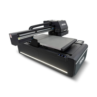 Mesin Printer UV Dtf Multifungsi dengan Operasi Sederhana, Printer Flatbed UV A1 A3 dengan Ccd