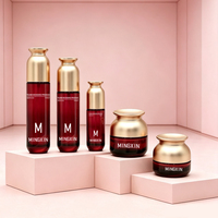 Ensemble de flacons et pots à pompe anti-fuite avec logo personnalisé imprimé, échantillon gratuit, 30 ml, 100 ml, 120 ml, 30 g, 50 g
