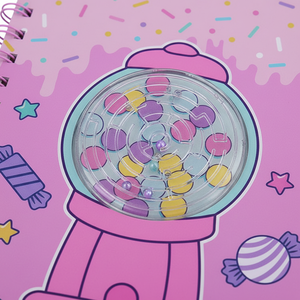 دفتر ملاحظات حلزوني تفاعلي A5 للأطفال مع أغلفة ألغاز ممتعة وغلاف ورقي ممتع - Product Image 6