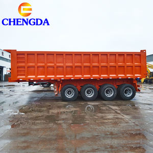 <span class=keywords><strong>Remorque</strong></span> à benne basculante à <span class=keywords><strong>double</strong></span> essieu robuste, 30 mètres cubes, nouvelle <span class=keywords><strong>remorque</strong></span> utilitaire hydraulique Sinotruck - Product Image 4