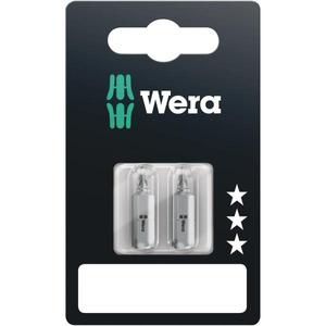 WERA - 05073304001 brocas Phillips (2 piezas) (embalaje de autoservicio)-EAN 4013288029058 INSERTOS PARA PUNTAS DE ATORNILLADO - Product Image 1