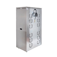 Déshydrateur alimentaire domestique compact à 96 plateaux en acier inoxydable, faible bruit et écologique, facile à utiliser, haute efficacité, garantie 1 an