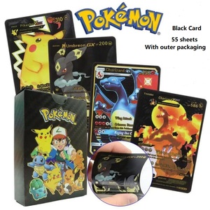 Pikachu Puzzle <strong>Cards</strong> <strong>Pokemoned</strong> Game <strong>Gold</strong> Foil Anime <strong>Cards</strong> Gifts Crossover God Gifts Flash <strong>Cards</strong> - Product Image 3