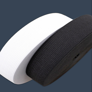 <strong>Plain</strong> <strong>Elastic</strong> Waistband Flat Wide <strong>Elastic</strong> Waistband Thick Knit Crochet <strong>Elastic</strong> Waistband - Product Image 4