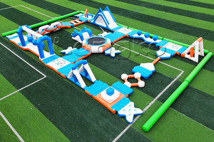 Personalizado enorme carrera <span class=keywords><strong>de</strong></span> obstáculos océano estilo diversión <span class=keywords><strong>parque</strong></span> acuático inflable flotante <span class=keywords><strong>Parque</strong></span> Acuático - Product Image 3