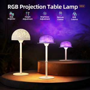 YONGZE Projecteur RGB Coloré avec Télécommande, Veilleuse d'Ambiance Décorative pour Chambre à Coucher - Product Image 3