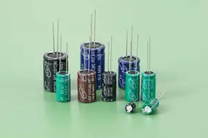 Linkeycon nhà máy mới nhôm tụ điện điện phân 100 uF 35 V 6*12mm 100 uF 35 V 35 V 100 uF tụ điện điện phân