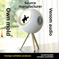 Altavoz de Fluido Magnético con Batería Integrada V5.0, Juguete Portátil de Descompresión y Kit DIY - Potencia de Salida de 5W, Modelo T11