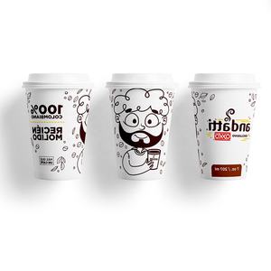 <span class=keywords><strong>Vasos</strong></span> <span class=keywords><strong>de</strong></span> cartón personalizados <span class=keywords><strong>de</strong></span> 6oz y 8oz, <span class=keywords><strong>vasos</strong></span> <span class=keywords><strong>de</strong></span> papel <span class=keywords><strong>para</strong></span> café con una sola pared biodegradable, desechables - Product Image 5