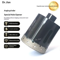 Nouvelle fraise à trépaner M10 spécifique pour meuleuse d'angle, style ciel étoilé ; Perçage ultra-fin et exceptionnellement précis