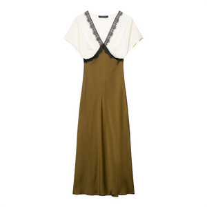 2025 autunno nuovo Design di <span class=keywords><strong>abbigliamento</strong></span> femminile abito Casual snellente <span class=keywords><strong>sensuale</strong></span> all'ingrosso - Product Image 1