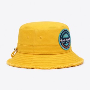 Sombrero de cubo transpirable con etiqueta tejida personalizada OEM, de sarga de algodón, deportivo, con protección solar, para exteriores, verano, venta al por mayor, pedido a granel - Product Image 3