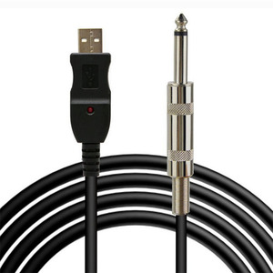 Cavo per Strumenti Musicali 3M da USB a <span class=keywords><strong>Jack</strong></span> 6.3mm per Chitarra e Basso - Product Image 3