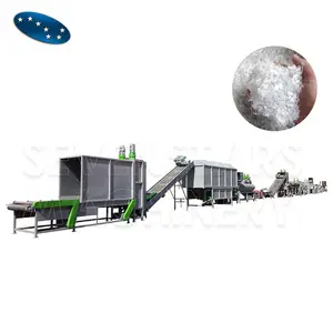 Sevenstars PET Recycling Line of Plastic Bottle for Manufacturing Plant including Waste Plastic Crushing and Washing Machine