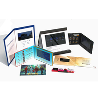 Publicité électronique personnalisée Brochure carte entreprise numérique catalogue croix ange musique LCD écran papier pour les promotions