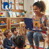 Offre Spéciale : Service d'impression de livres pour enfants à couverture rigide et colorés – Livres de dessins animés personnalisés pour la lecture des enfants avant le coucher
