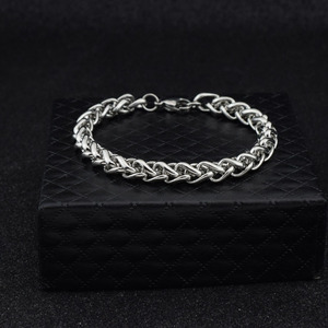 Popular Simple Niche Design <b>Chain</b> Bracelet <b>Titanium</b> Steel Fashionable Women and Men Bracelets Wholesale Jewelry Trendy - Product Image 1