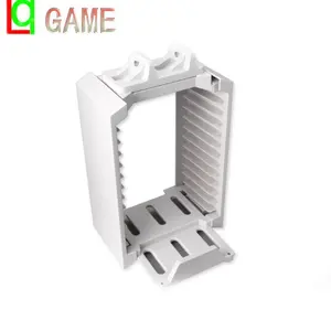 Games Staan Dual Controller Oplader Opladen Dock Storage Tower Voor Ps4 Game Opslag Disc Stand Houder