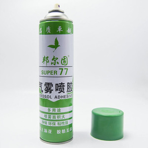 Adhesivo en aerosol Bangergu Super 77, pegamento multiusos para publicidad, bordados, folletos para exteriores, aplicación en paredes. - Product Image 2