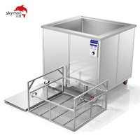 Nettoyeur à ultrasons industriel Skymen 420L JP-840ST, machine de nettoyage à ultrasons pour pièces de machines, radiateur, intercooler, PCB, métal