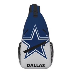 Tùy chỉnh 32 nflteams Denver broncos ngực Túi ba lô chéo cơ thể sling Túi du lịch Daypack chéo ngực theo đường chéo vai Túi - Product Image 2