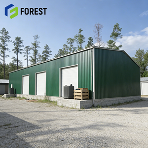 Entrepôt préfabriqué en acier à faible coût pour le stockage de pièces automobiles, atelier industriel, centre commercial et utilisation en appartement - Product Image 1