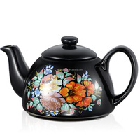 Samovar électrique 1800W en acier inoxydable, avec robinet en cuivre et matériau céramique, facile à nettoyer, populaire pour la préparation du thé.