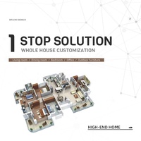 High-End-Esstisch moderne italienische Luxus 4-Sitzer runde Esstisch aus gehärtetem Glas