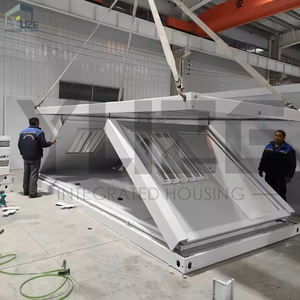 <span class=keywords><strong>Casa</strong></span> Prefabricada Estilo moderno Material <span class=keywords><strong>de</strong></span> acero Standness Espesor Z Fold Container House con dormitorio - Product Image 5