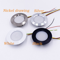 Mini 230V 3W LED Spot Light Moderne Mince Plafond Encastré Projecteur Corps En Aluminium pour La Maison Hôtel Salon Cuisine RV Downlight