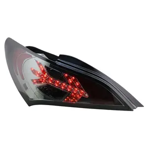 Taillight Assembly Tuning Light LED Tail Lamp Black for Rohens Coupe 09-12