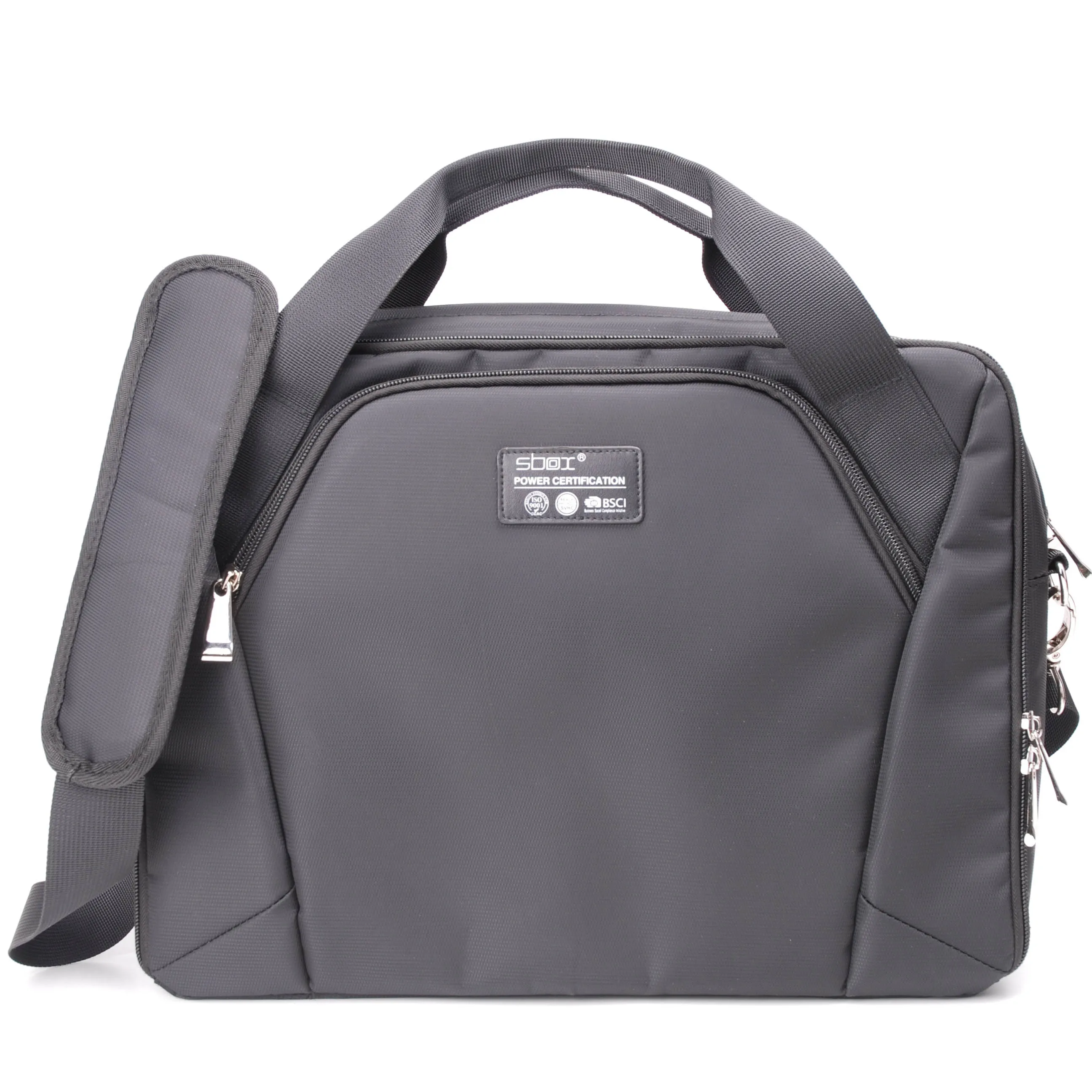 Custom Logo OEM/ODM Business large capacity Laptop Bag Waterproof Polyester Office Lady Laptop Briefcase Bag