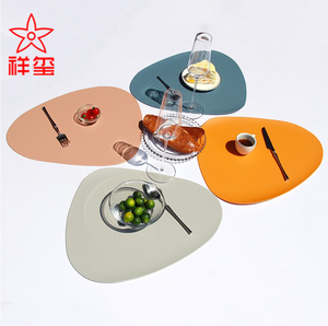 100% Không Thấm Nước Vật Liệu Da Pu Bảng Mats Cup Mats Bàn Mats Chống Trượt Cho Nhà Bếp Phòng Ăn Bé Phòng - Product Image 2