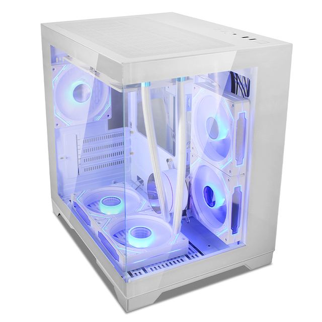SNOWMAN Factory Direct Mini Compact Design High Airflow Computer Case for M-ATX / Mini-ITX Support Customization