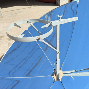 Cuisinière solaire thermique ronde de 1,5 mètre de diamètre, 1500W, pour faire bouillir de l'eau, faire cuire le porridge, les pains vapeur, faire griller et faire sauter les aliments - Product Image 3