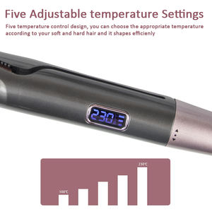 Placas retorcidas únicas personalizadas profesionales, <span class=keywords><strong>planchas</strong></span> planas de <span class=keywords><strong>pelo</strong></span> <span class=keywords><strong>rizado</strong></span>, rizador y alisado, plancha de <span class=keywords><strong>pelo</strong></span> 2 en 1 - Product Image 4