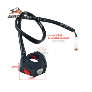 Snor Phụ Kiện Xe Máy Chức Năng Kép Đánh Lửa Và Ngọn Lửa-out Nút Sửa Đổi Chuyển Đổi Thích Hợp Cho Ktm Xe Máy - Product Image 5