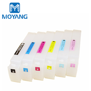 Cartouche d'<span class=keywords><strong>encre</strong></span> <span class=keywords><strong>rechargeable</strong></span> MoYang avec puce ARC pour HP81 81 pour <span class=keywords><strong>imprimante</strong></span> <span class=keywords><strong>HP</strong></span> Designjet 5000 5500 5800 Réservoir de recharge - Product Image 1